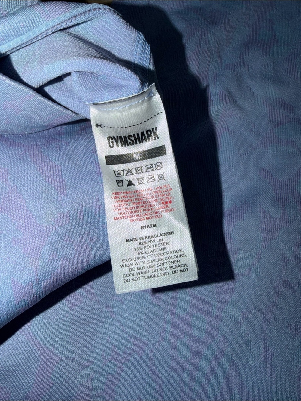 Gymshark Lavender High-Waist Leggings - Picture 3 of 5